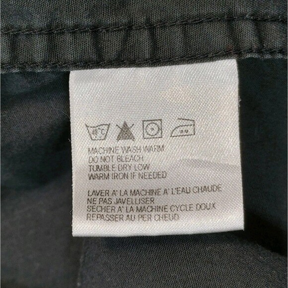 Harley Davidson XXL Shirt Old School Gray Button-down Short Sleeve (READ) - Picture 9 of 12